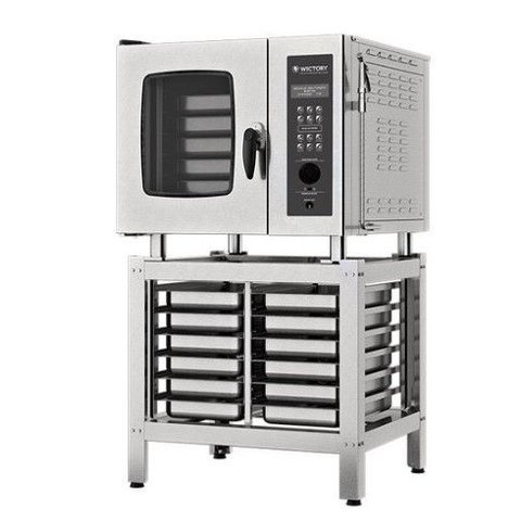 Forno Combinado À Gás Digital com Cavalete e 5 Gns Wictory