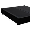 Ver imagem 6 de Cama Box Queen Bipartido Sintético Mega Cama Preto