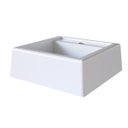 Ver imagem 2 de Cuba Lavatório para Gabinete de Banheiro Ametista Branco