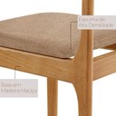 Ver imagem 5 de Conjunto de Mesa de Jantar Vitoria Tampo Laminado 120cm Barril 4 Cadeiras Bellini