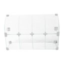 Ver imagem 1 de Baleiro Branco de Vidro Raio - 0,50 X 0,30 X 0,15m
