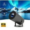 Plug Mini Projetor 4k 1080p Portatil Wifi Full Hd Hy300 Cor Preto - 2