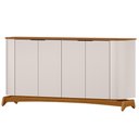 Ver imagem 1 de Aparador Buffet para Sala de Jantar 160cm Verbena N01 Off White Ypê - Lyam Decor