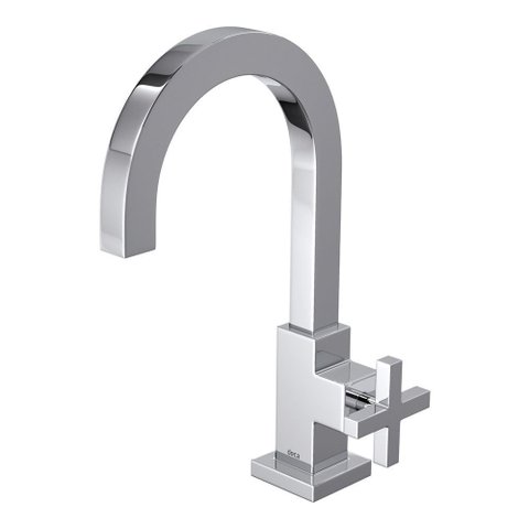 Torneira de Mesa Lavatório Bica Alta Duna Quadratta 1/2" Cromado - 1198.c94