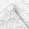 Papel de Parede Hexágono 3d 2 Arte Destaque 2 Metros - 4