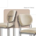 Ver imagem 4 de Conjunto com 2 Cadeiras Metal Marchezine Moderna Mobilia