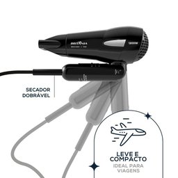 Secador de Cabelos Britânia 1200w Bivolt Bsc1200 Bivolt - 5