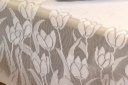 Ver imagem 2 de Toalha de Mesa Tulipas Branca Arte & Tear Retangular - 2,20 X 1,60 M