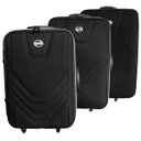 Ver imagem 1 de Kit conjunto 3 Malas Village Grande Média Pequena Swiss Preto