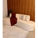 Ver imagem 7 de Sofá Orgânico Módulo Curvo Savana Boucle Bege - Montanaris Decor