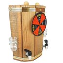 Ver imagem 3 de Pingometro Duplo Adega Rústica Gira Roleta Shot Decor