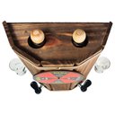 Ver imagem 4 de Pingometro Duplo Adega Rústica Gira Roleta Shot Decor