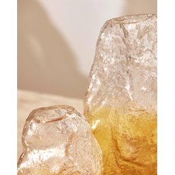 Vaso Decorativo em Vidro Âmbar 26cm 18288 Mart - 5