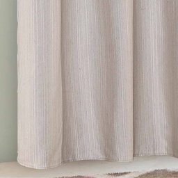 Cortina Sala Quarto Linhão Cru 3.00m x 2.50m Varão Simples Castele:Bege - 4