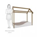 Ver imagem 5 de Quarto Infantil com Cama Montesoriana, Cômoda, Prateleira e Nichos 