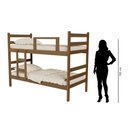 Ver imagem 4 de Beliche Rústica Envelhecida 100% Madeira Maciça