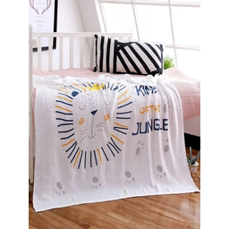 Manta Cobertor Fofinha Infantil Fibra De Bambu Color Baby Leãozinho - 2