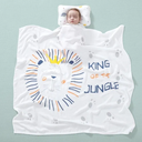 Ver imagem 4 de Manta Cobertor Fofinha Infantil Fibra de Bambu Color Baby Leãozinho