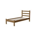 Ver imagem 6 de Cama Solteiro Luiza Rústica 100% Madeira Maciça Marrom/Envelhecido