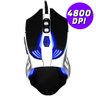 Mouse Gamer 4800DPI 6 Botoes Led RGB Knup KP-MU004 KNUP IMPORTACAO M-6158 - 1