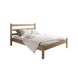 Cama Casal Luiza Rústica 100% Madeira Maciça - 4