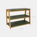 Ver imagem 2 de Banco Sapateira de Madeira Olinda Cor Mel