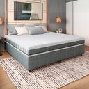 Ver imagem 4 de Colchão King À Vácuo Espuma D33 193cm x 23cm Urban Magic Arte Cúbica Cinza
