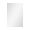 Ver imagem 1 de Espelho Multiuso Lapidado Pendurador Led Branco 60x40cm Retangular Cantos Botão