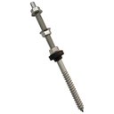 Ver imagem 4 de Parafuso Rosca Dupla para Painel Solar M10 X 20cm- Kit 10 Un