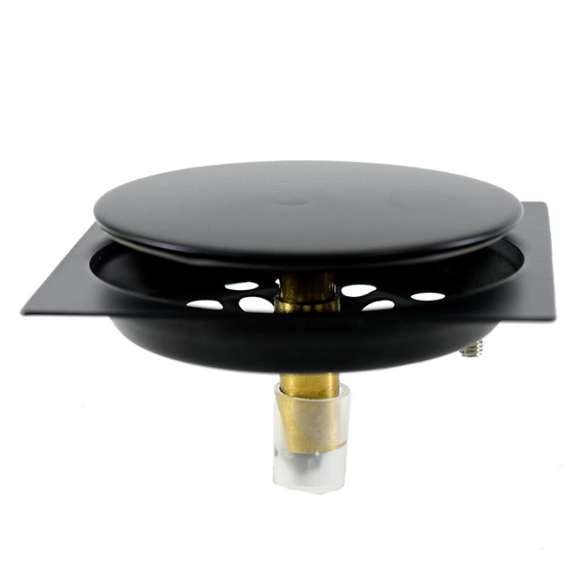 Ralo Click Quadrado Preto Fosco 10x10cm Smart Depot - 2