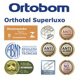 Colchão Queen Ortobom Orthotel Superpocket Superluxo 158X198X30 Molas Ensacadas Individualmente  - 7