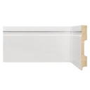 Ver imagem 1 de Rodapé de Mdf 12cm X 15mm X 2,40m com Friso Moldufama 1202