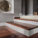 Ver imagem 3 de Rodapé MDF Frisado 12cm x 2,40m 1202 Moldufama