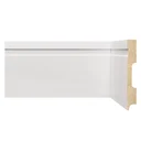 Ver imagem 1 de Rodapé MDF Frisado 12cm x 2,40m 1202 Moldufama