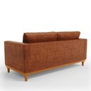 Ver imagem 5 de Sofá 03 Lugares Juliette Corano Base Madeira Castanho - D'Rossi