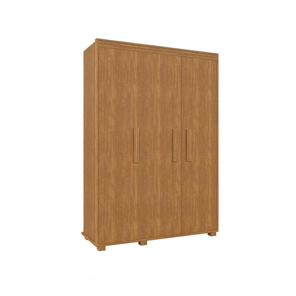 Guarda Roupa de Solteiro Belize Mdf 3 Portas Camas Fênix Cinamomo ...