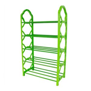 Prateleira Organizador Multiuso Sapateira Ate 10 Pares Grande Estante 5 Prateleiras 20 Sapatos Verti