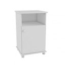 Ver mais imagens de Quarto para Irmãos com 2 Camas Casinha, Baú, 2 Nichos e Mesinha de Apoio Móveis Peroba