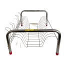 Ver imagem 5 de Secador Escorredor Pratos Louças 11 Pratos 5 Copos Aço Cromado Bea Decor