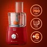 Processador de Alimentos Philips Walita PowerChop RI7302 com 2 Velocidades e 750W - 8
