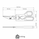 Ver imagem 2 de Tesoura Trinchante Tramontina Supercort Lâmina em Aço Inox e Cabo de Polipropileno Preto 9"