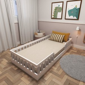Cama Infantil Montessoriana Solteiro Sol