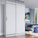 Ver imagem 1 de Guarda Roupa Solteiro 2 Portas Correr 2 Gavetas Tuco Yescasa