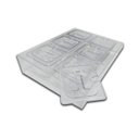 Ver imagem 3 de DISPLAY EXPOSITOR CONDIMENTADORA EM ACRÍLICO COM 6 CUBAS 1/6x100 E TAMPA COM ABERTURA SpaceBuy 51015