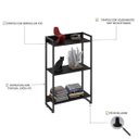 Ver imagem 4 de Estante para Livro Industrial 3 Prateleiras 104cmx60cm
