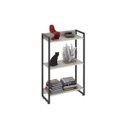 Ver imagem 2 de Estante para Livro Industrial 3 Prateleiras 104CMX60CM Branco/Snow