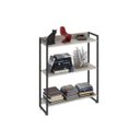 Ver imagem 2 de Estante para Livro Industrial 3 Prateleiras 104CMX80CM Branco/Snow