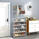 Ver imagem 2 de Sapateira Organizadora com Ganchos 4 Prateleiras