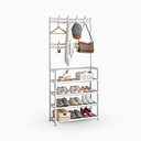 Ver imagem 1 de Sapateira Organizadora com Ganchos 4 Prateleiras
