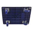 Ver imagem 6 de Carrinho de Carga Plataforma Dobravel 4 Rodas Compras Estoque